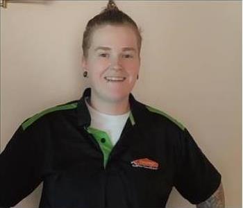 women is shown smiling 